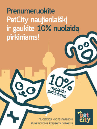 PetCity naujienalaiškio prenumerata