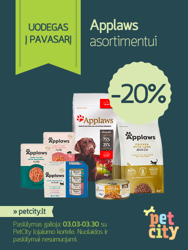 Applaws asortimentui -20%