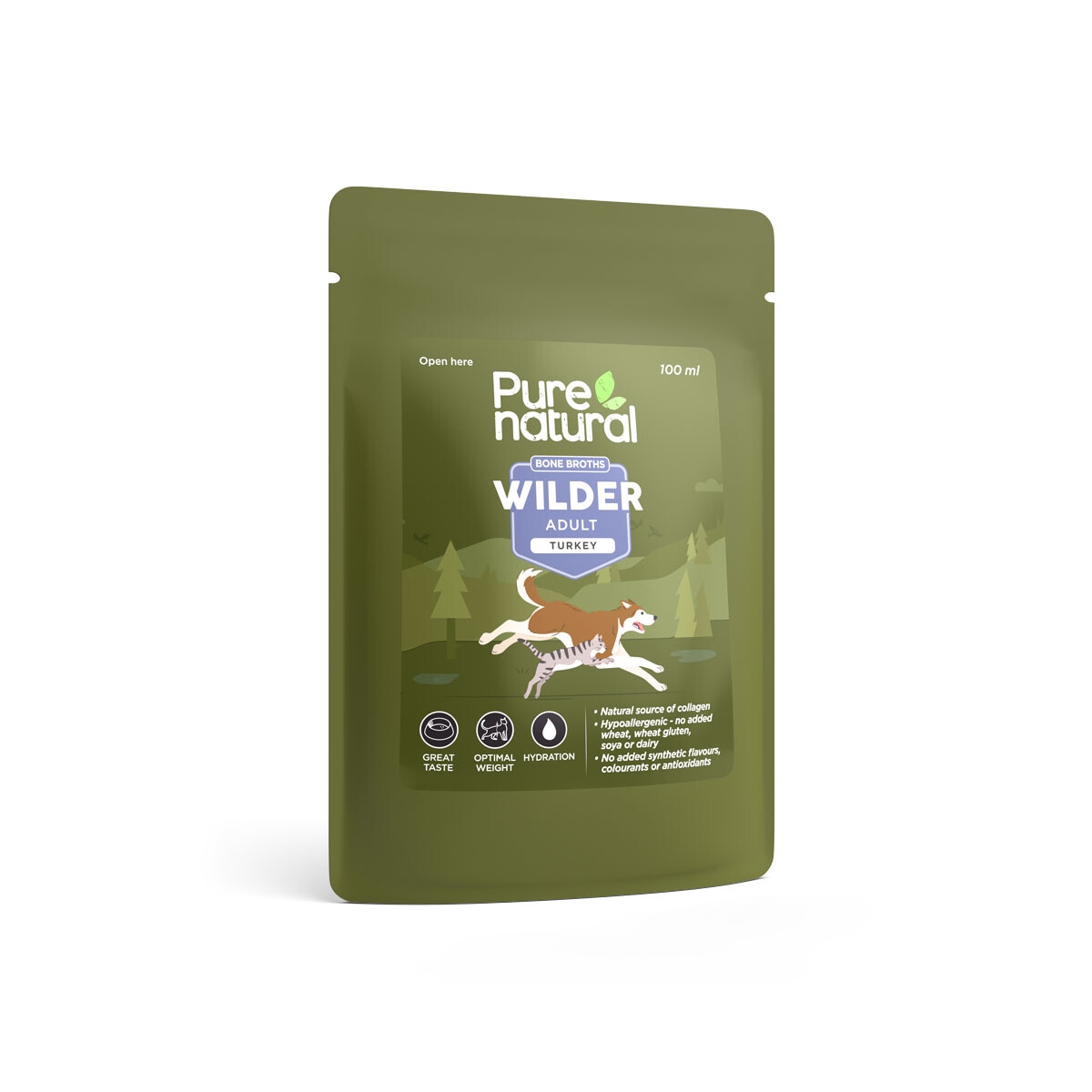 PURENATURAL KALAKUTIENOS KAULŲ SULTINYS, 100 ML - 