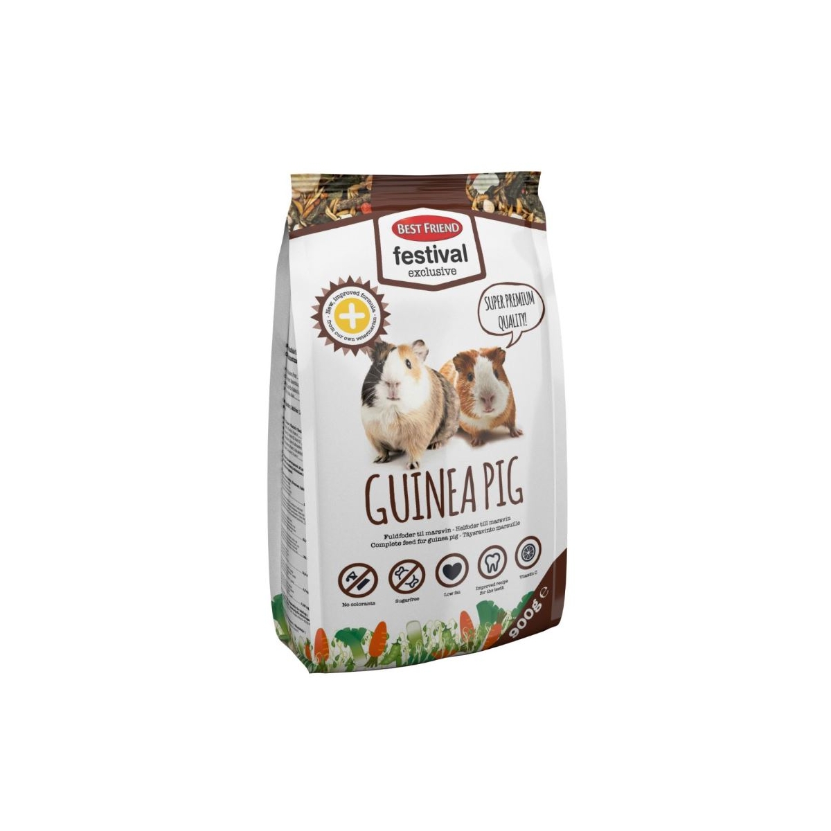 BF Festival Exclusive jūrų kiaulyčių maistas, 900 g - 