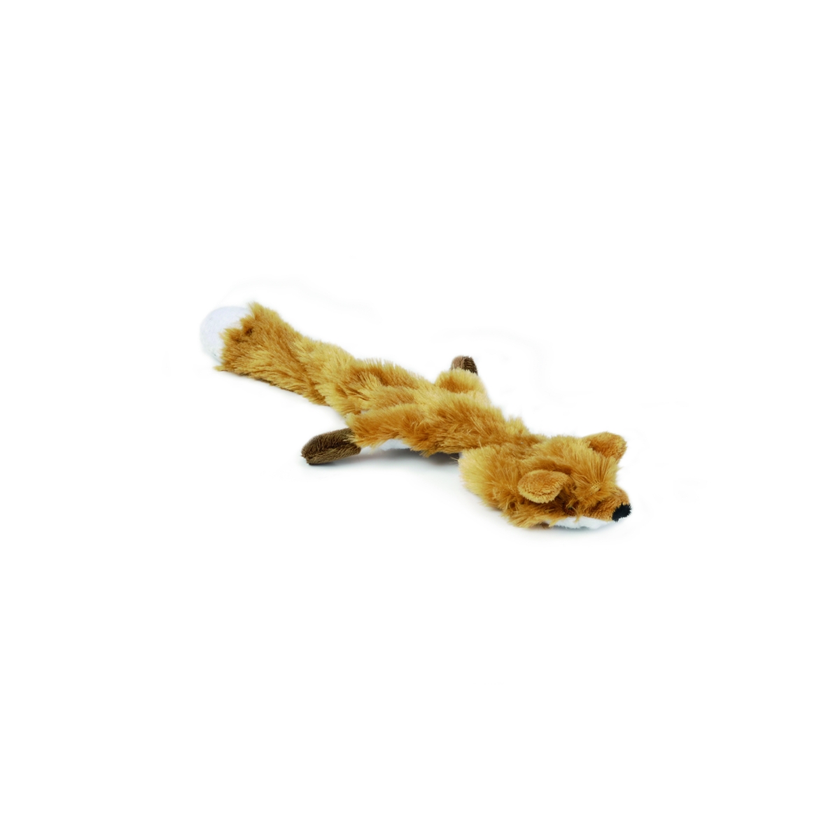 Beeztees Flatinos lapė žaislas šunims, 30cm, rudas
