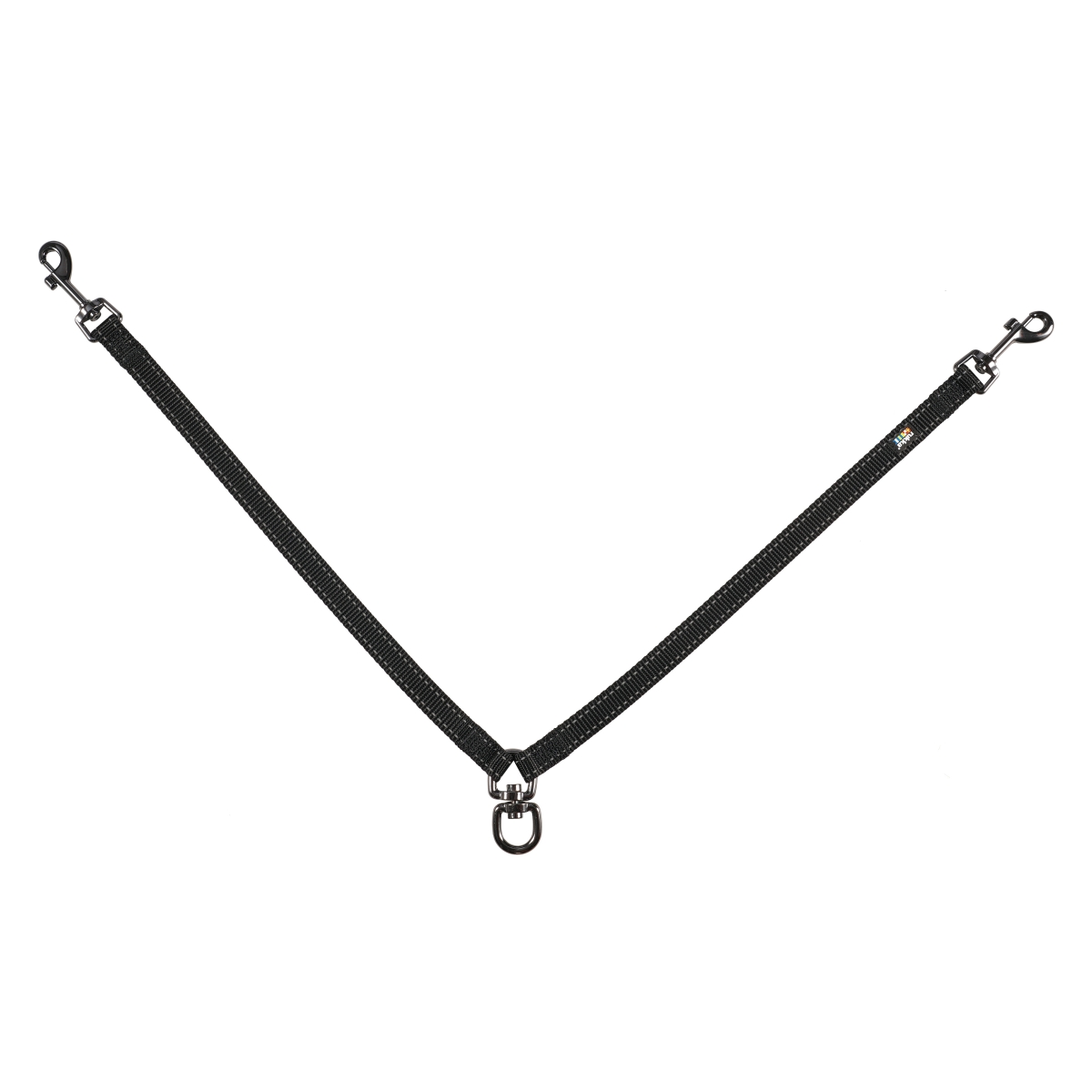 RUKKA BLISS DVIGUBAS PAVADĖLIS ŠUNIMS, S DYDIS, JUODOS SPALVOS - 