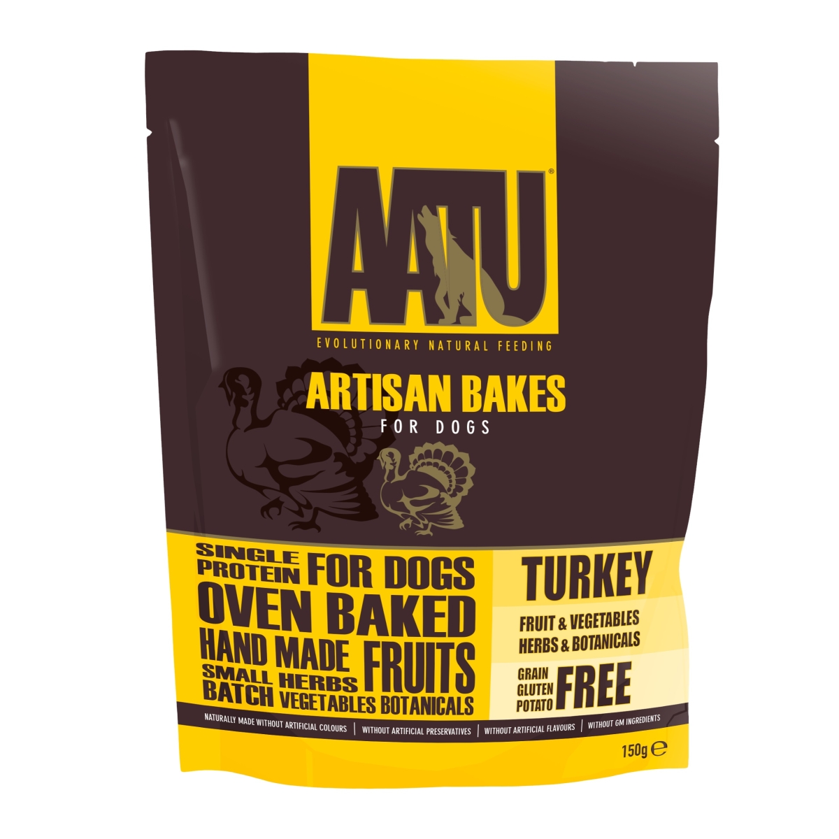 Aatu Artisan Bakes skanėstas šunims su kalakutiena 150 g - 