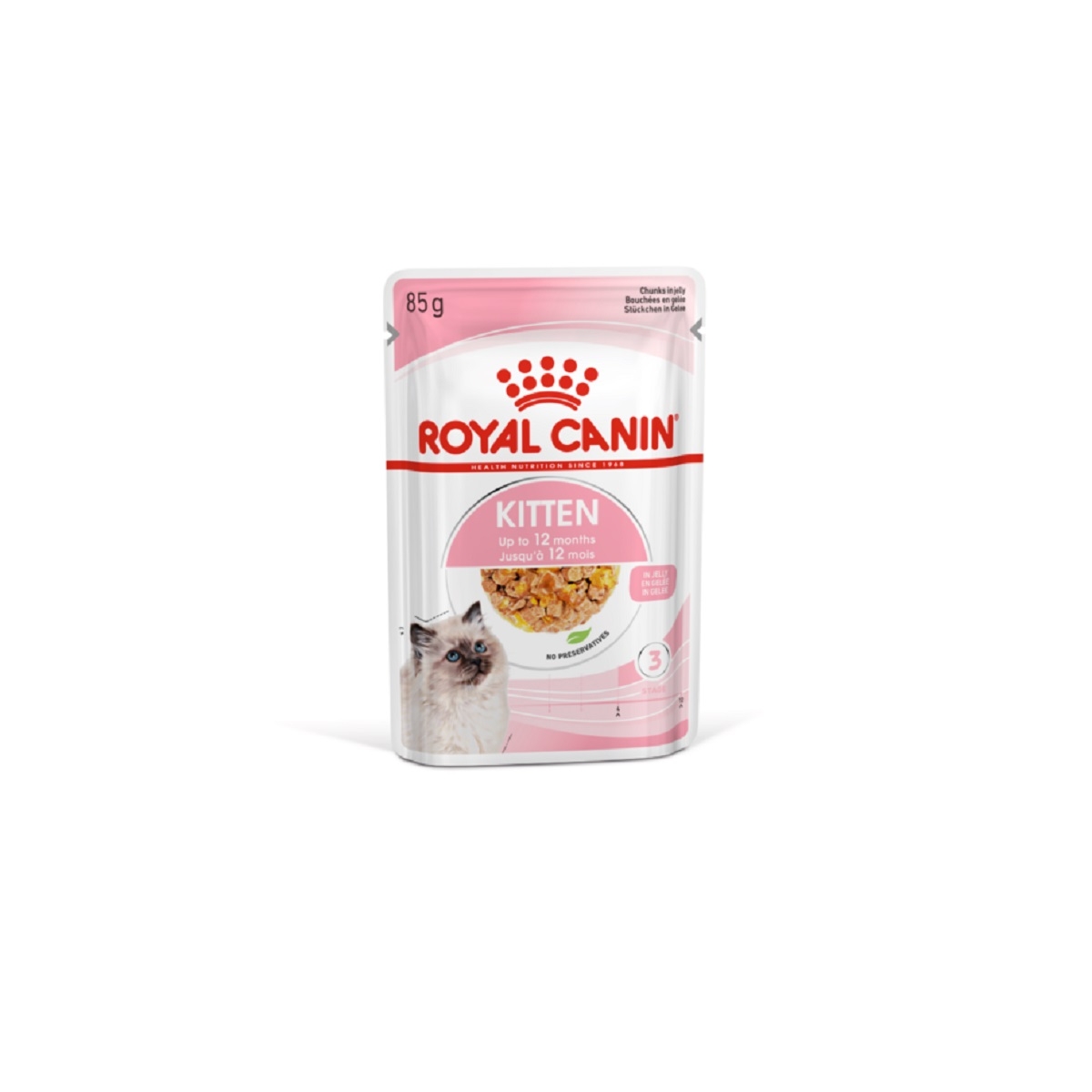Royal Canin konservai katėms Kitten Instictive Jelly, 85g - 