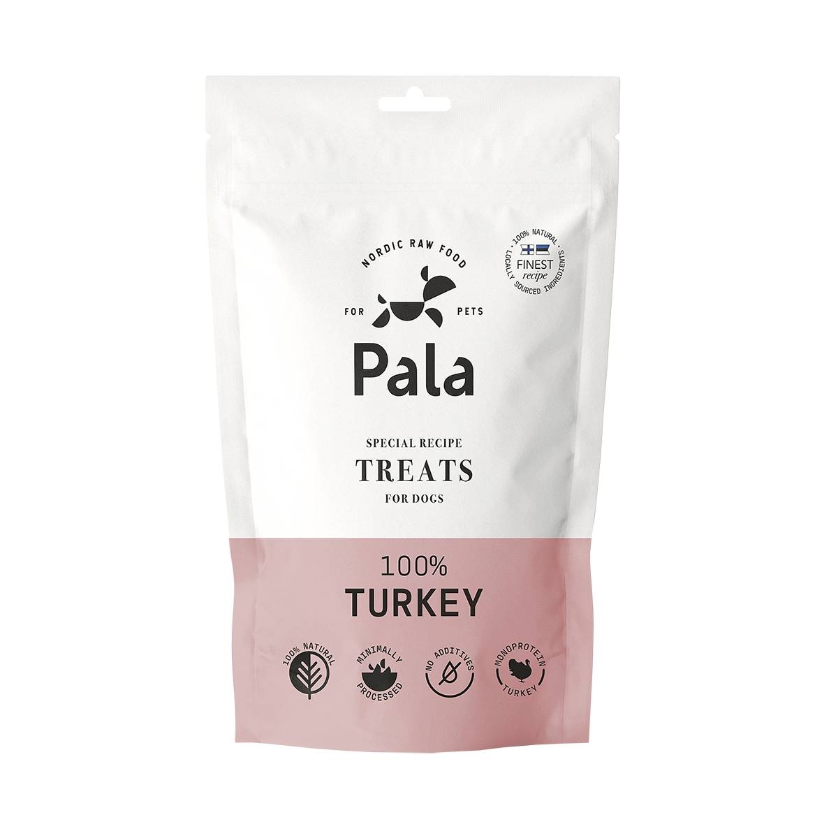 Pala skanėstai šunims su kalakutiena,100 g -  1