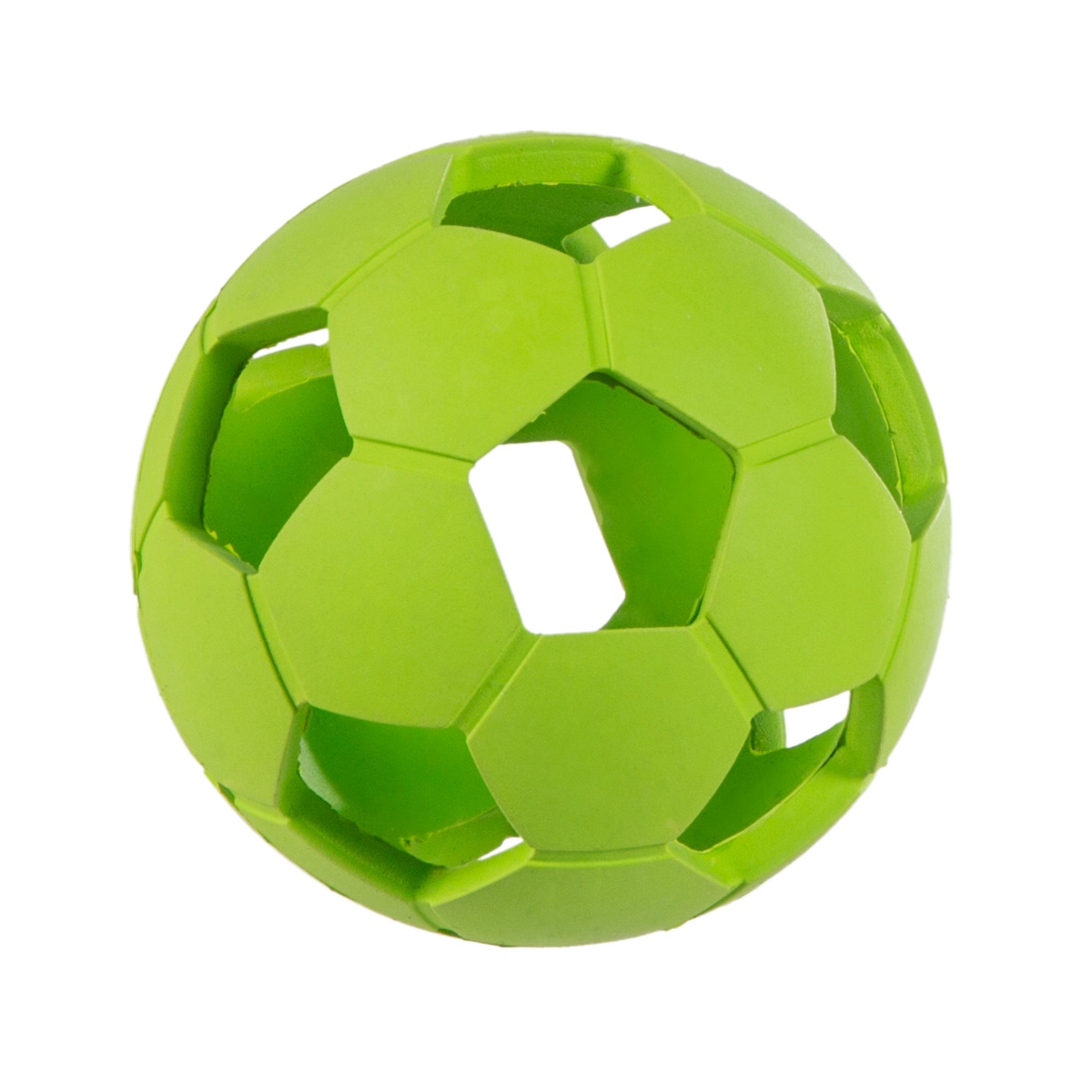 Little & Bigger guminis futbolo kamuolys šunims, 7,5 cm - 