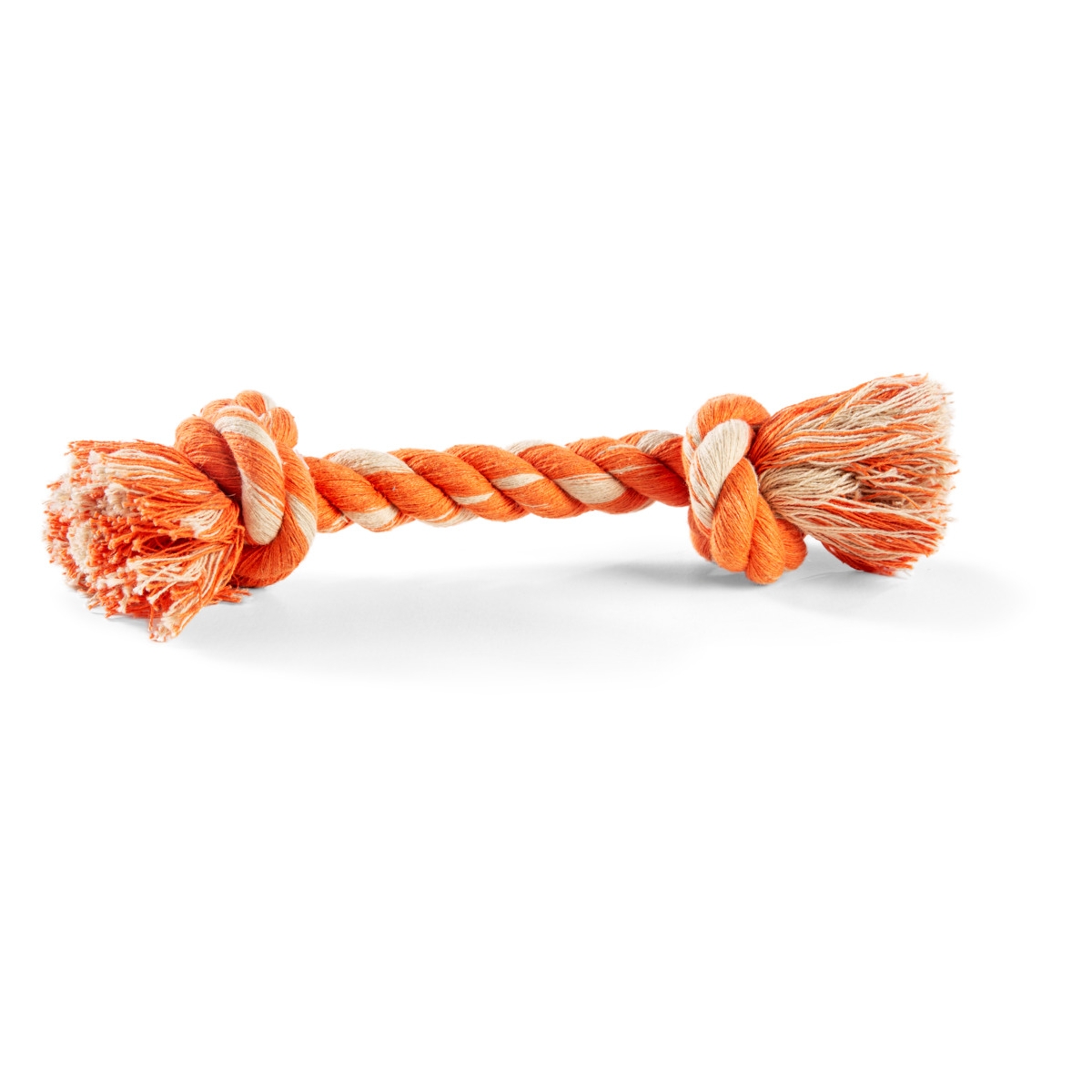 Little & Bigger žaislas šunims,su dviem mazgais, oranžinis, 26 cm - 