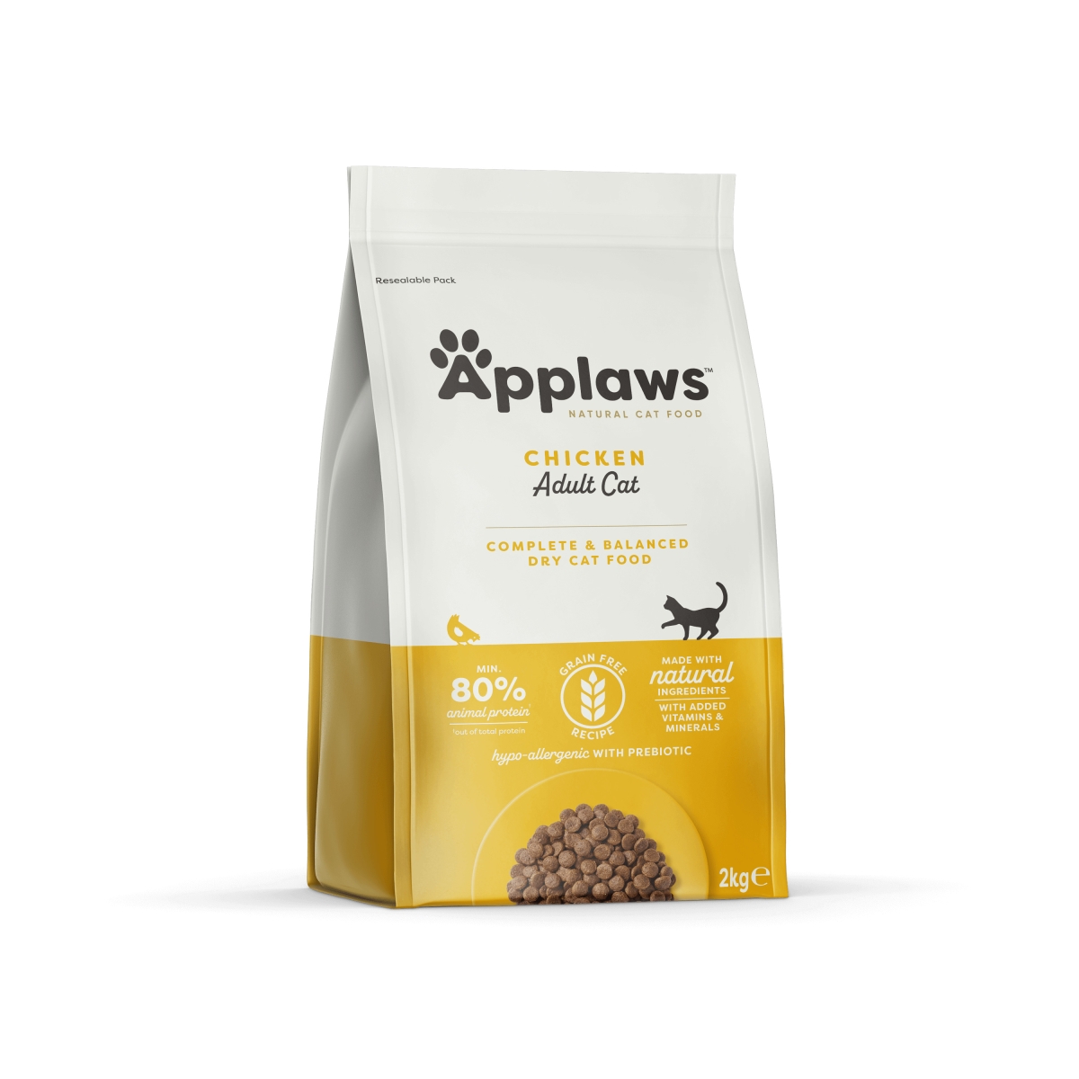 Applaws Adult Cat sausas maistas katėms su vištiena, 2 kg - 