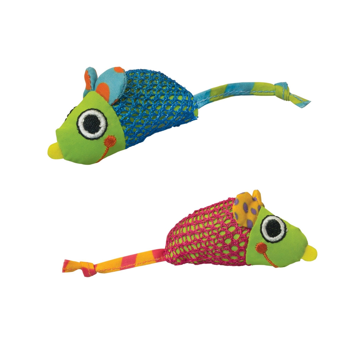 PETSTAGES DENTAL ŽAISLAS KATĖMS PELĖ, 2 VNT., 13 CM - 