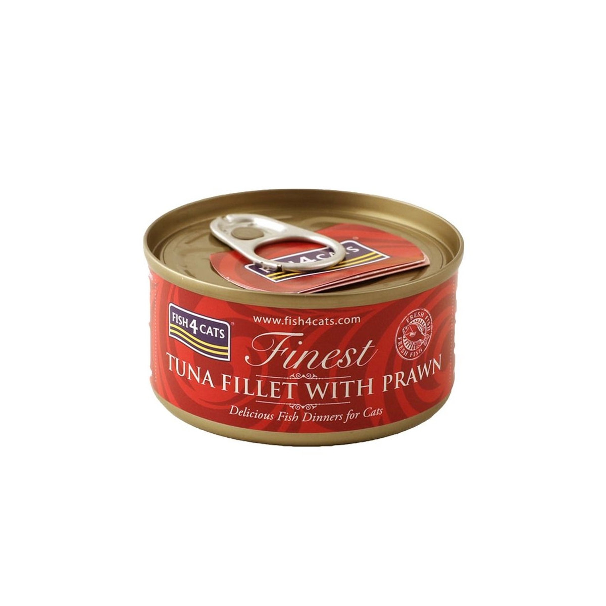 Fish4Cats konservai katėms su tunu ir krevetėmis, 70 g - 