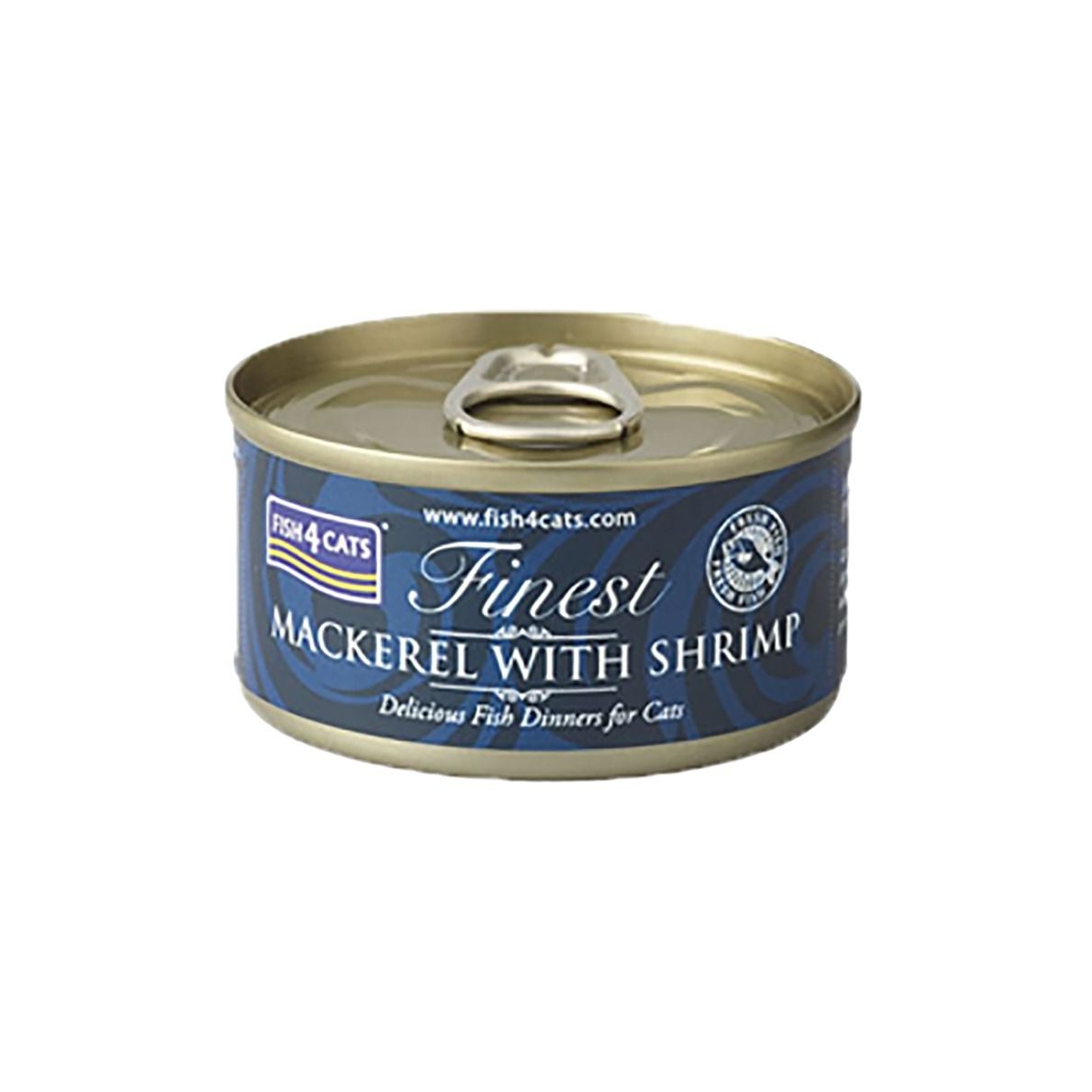 Fish4Cats konservai su skumbre ir krevetėmis 70g