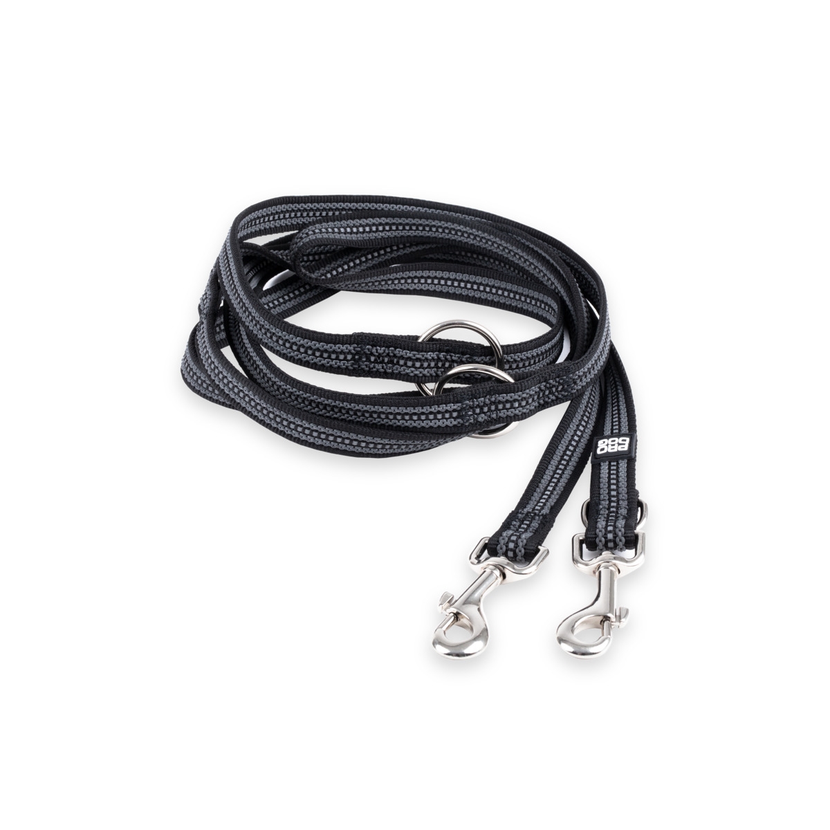 Pro Dog Multi daugiafunkcinis pavadėlis šunims, 3 m, juoda - 