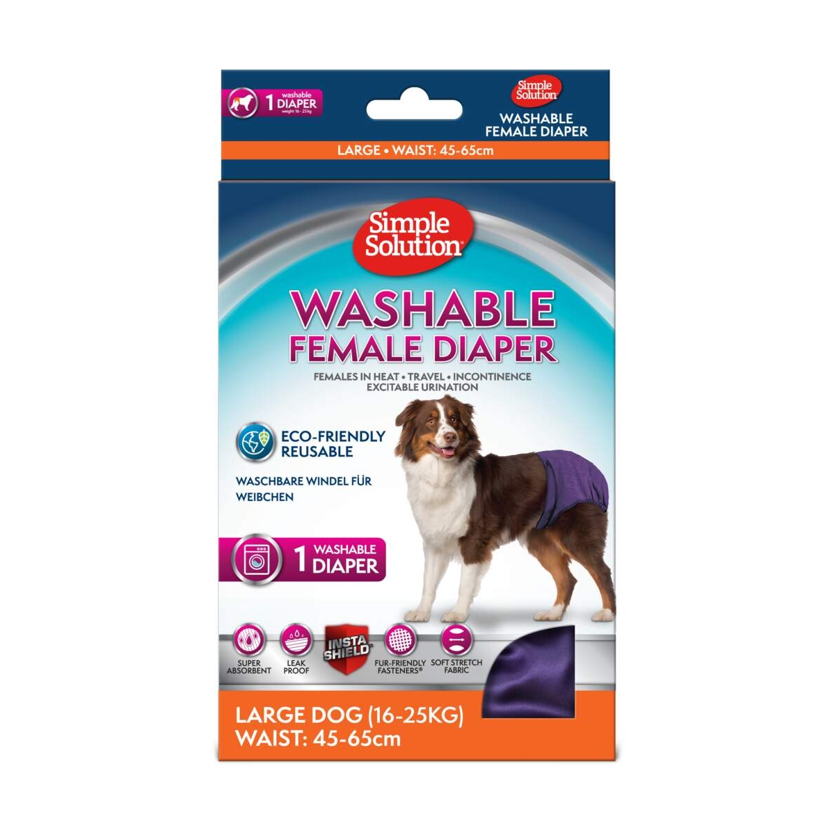 Simple Solution skalbiamos kelnaitės kalytėms, dydis L - 