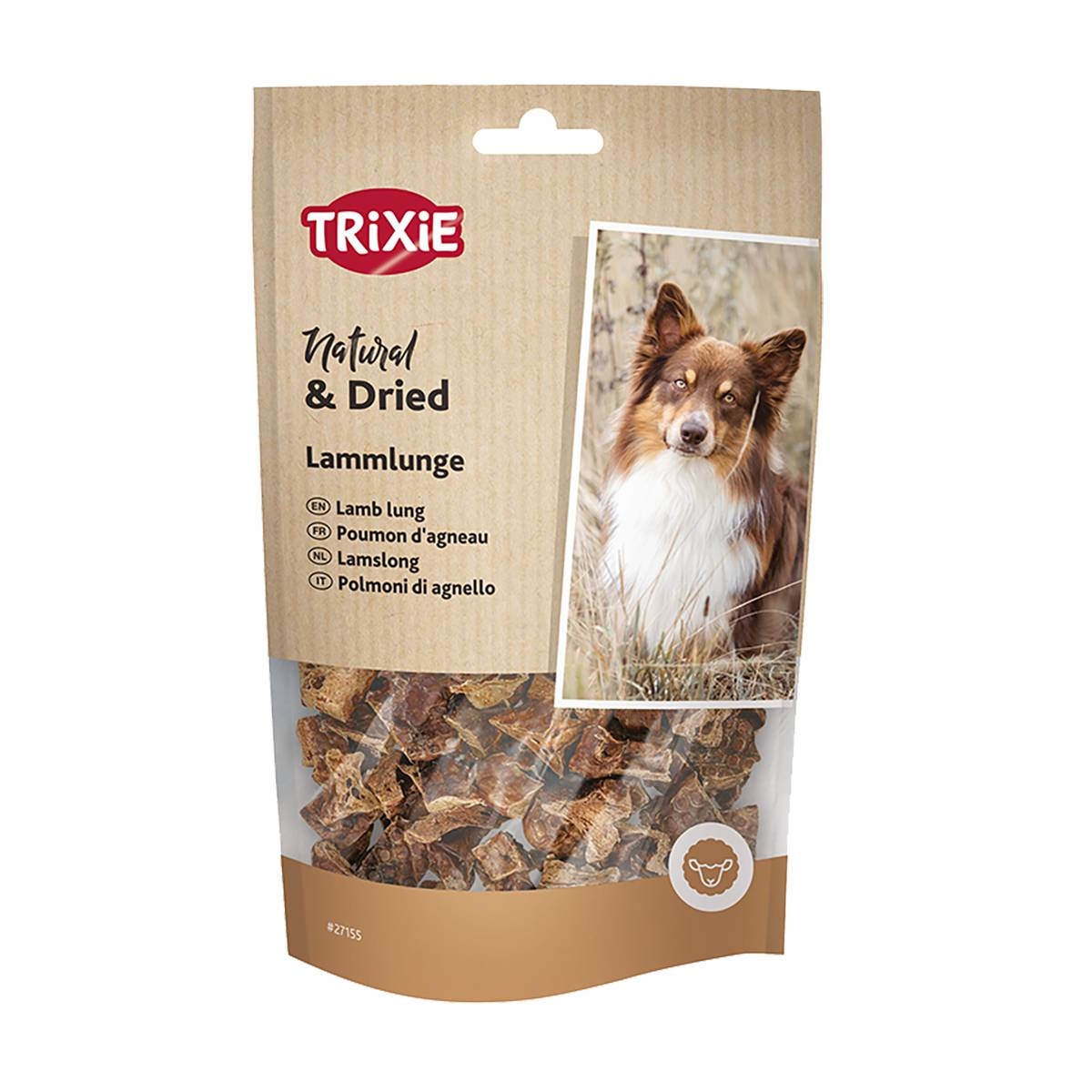 Trixie Premio džiovinti avies plaučiai šunims, 80 g - 