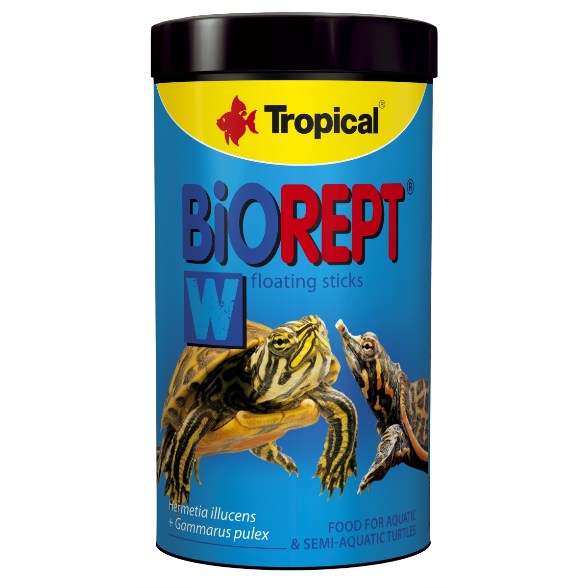Tropical Biorept W maistas vandens vėžliams, 250ml - 