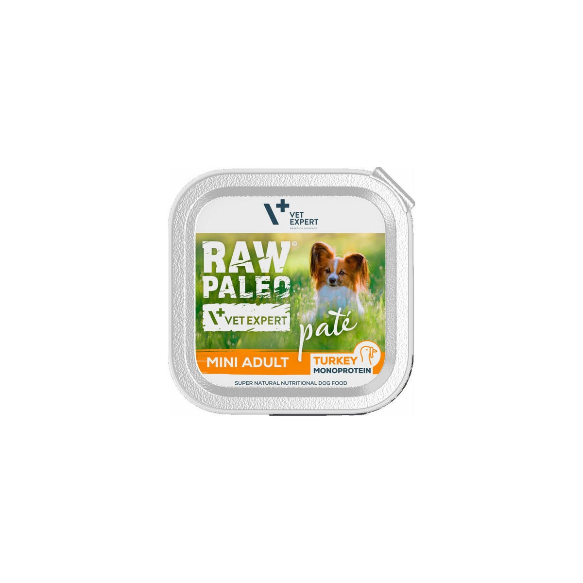 Raw Paleo Pate Mini Adult paštetas šunims su kalakutiena, 150 g -  1