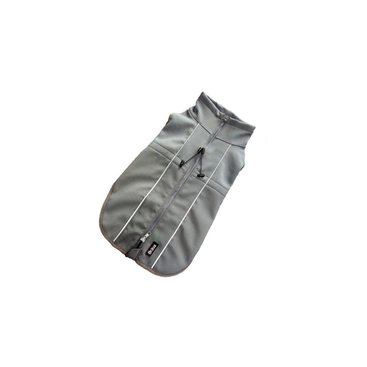 Finnero Sport Softshell striukė šunims, 25 cm, pilka -  1