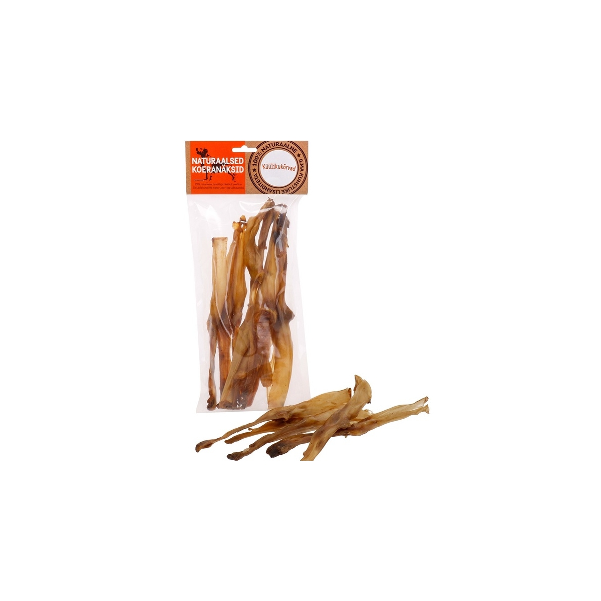 Palmar džiovintos triušių ausys, 100 g - 