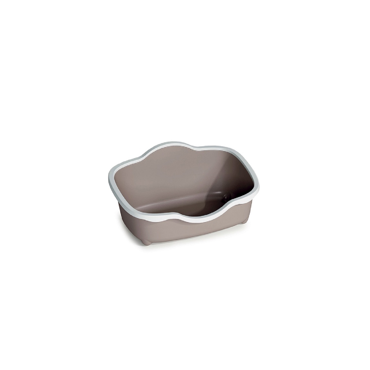 Stefanplast Tres Chic Open tualetas, 56x38,5x26 cm, smėlio spalvos - 
