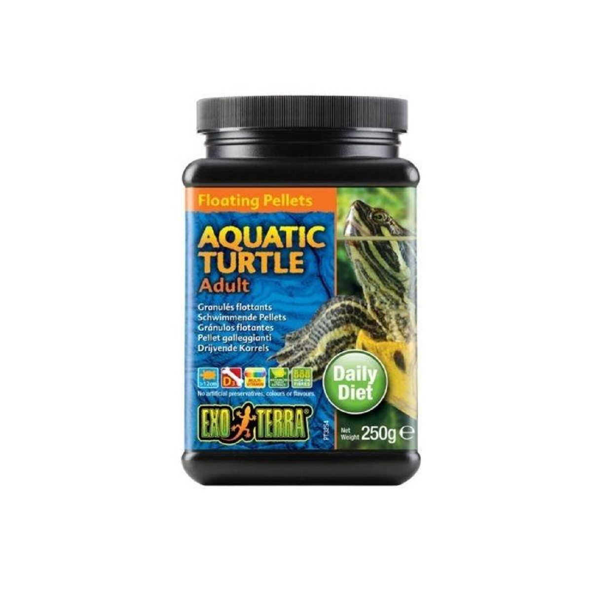 Exo Terra suaugusių vandens vėžlių maistas 250g - 