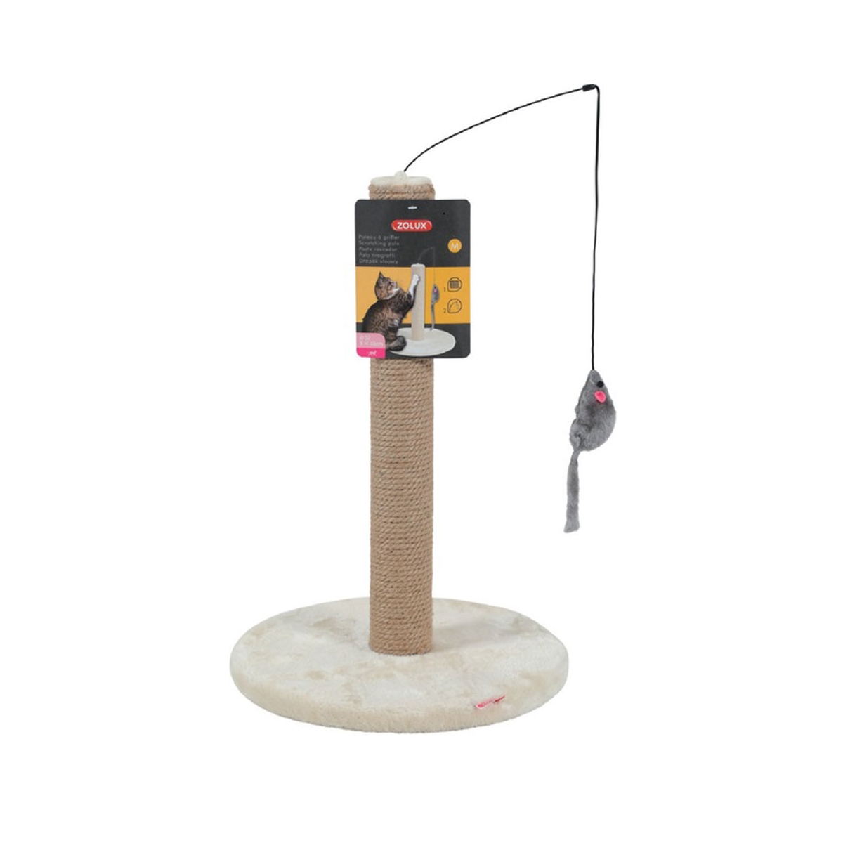 Zolux kačių drakysmo stovas, 48 cm, smėlio sp. - 
