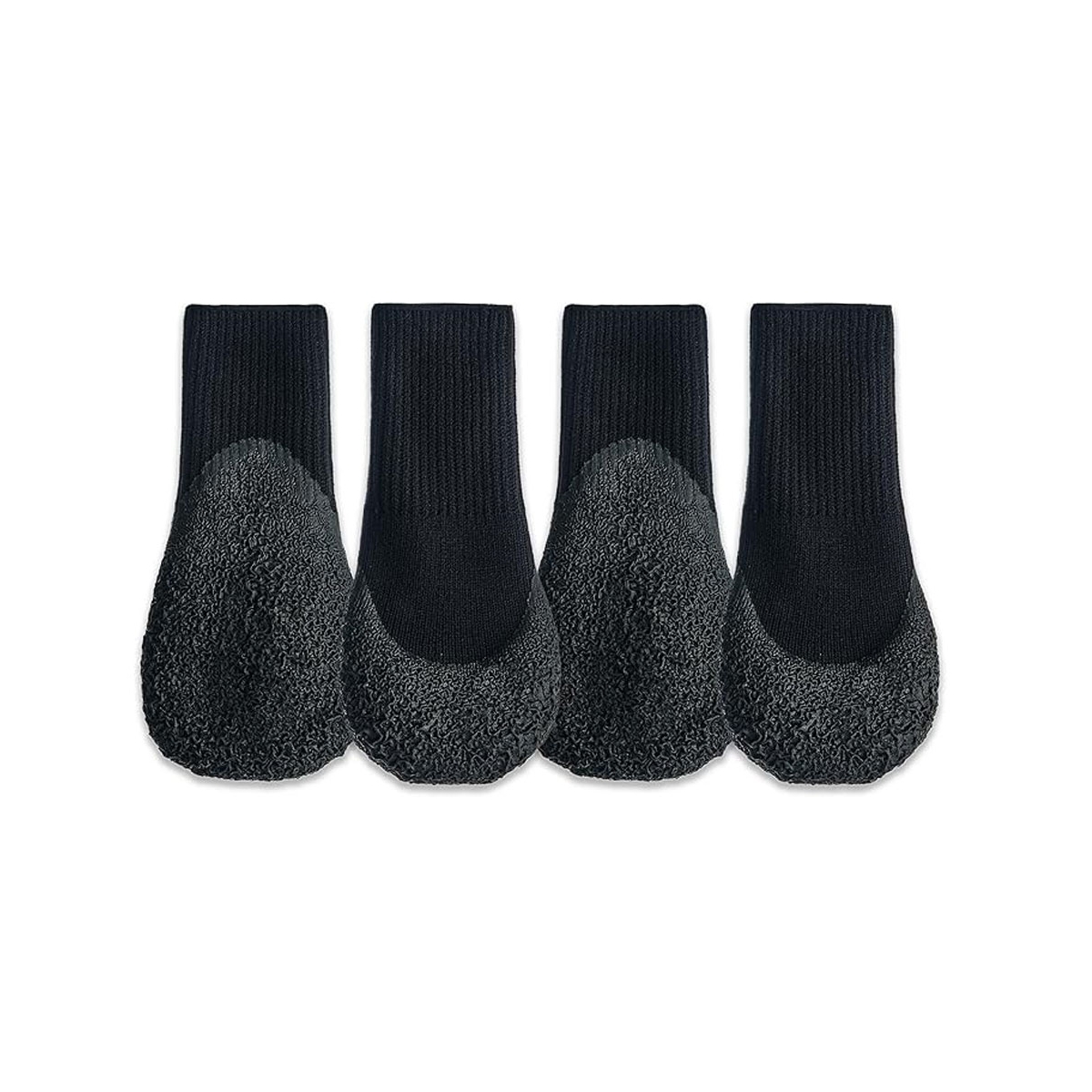 Goo-eez Lites batai šunims, 4 vnt, XS, juodos spalvos -  1