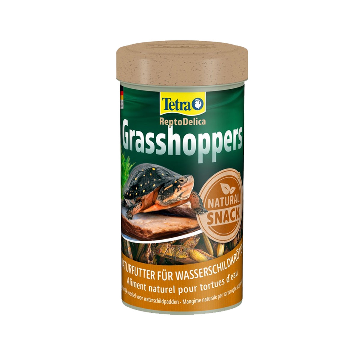 Tetra Reptodelica Grasshoppers maistas vėžliams, 250ml - 