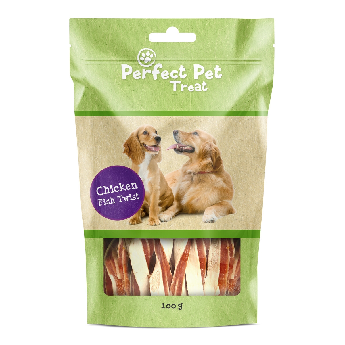 Perfect Pet vištienos suktinukai šunims, 100g - 
