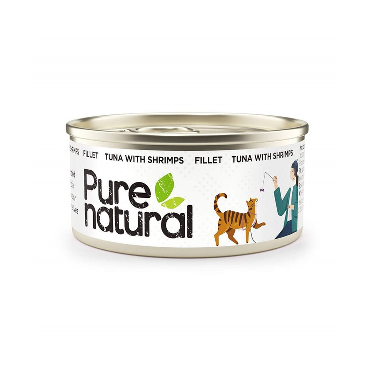 Purenatural konservai katėms su tunu ir krevetėmis, 70 g -  1