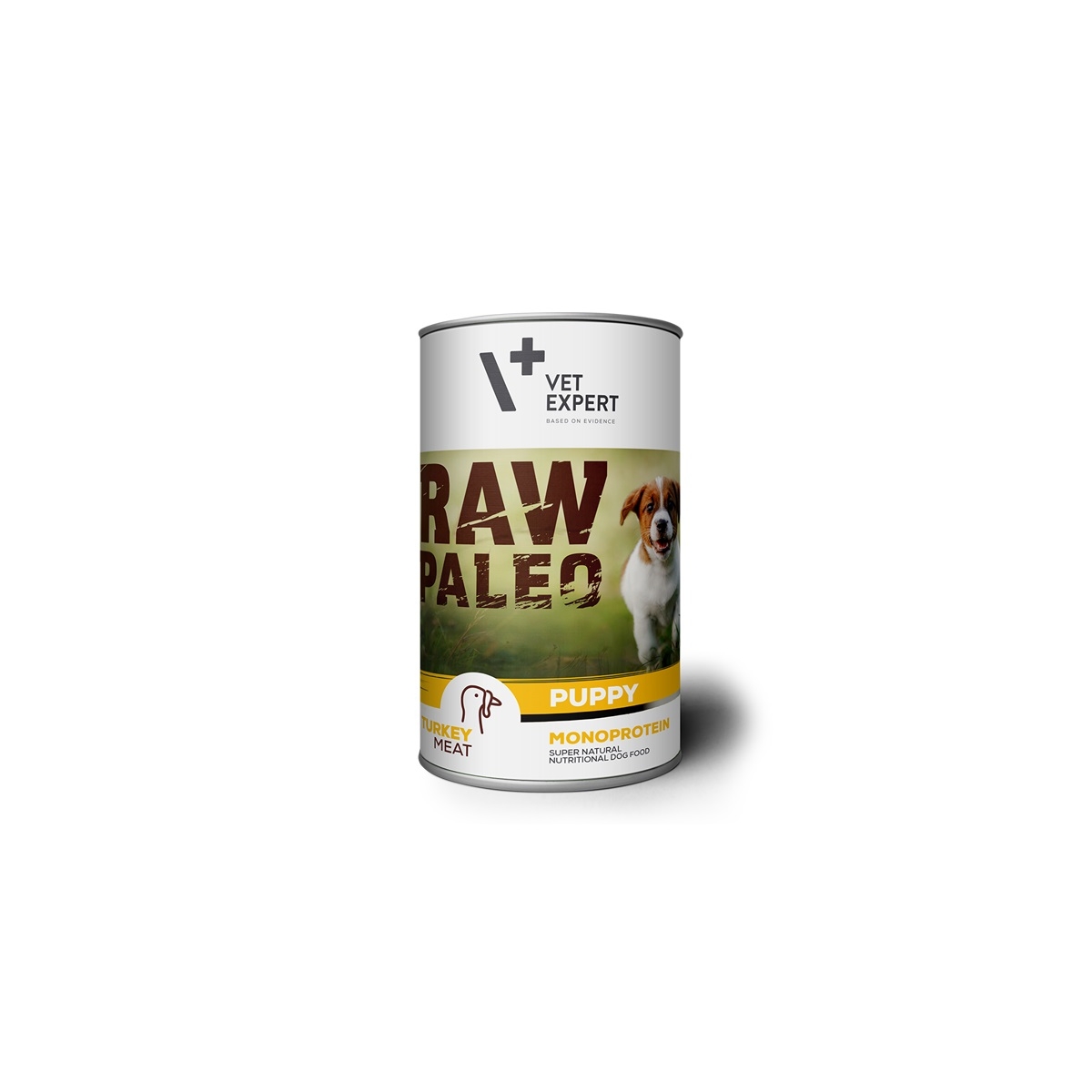 Raw Paleo Puppy konservai šuniukams su kalakutiena, 400 g - 