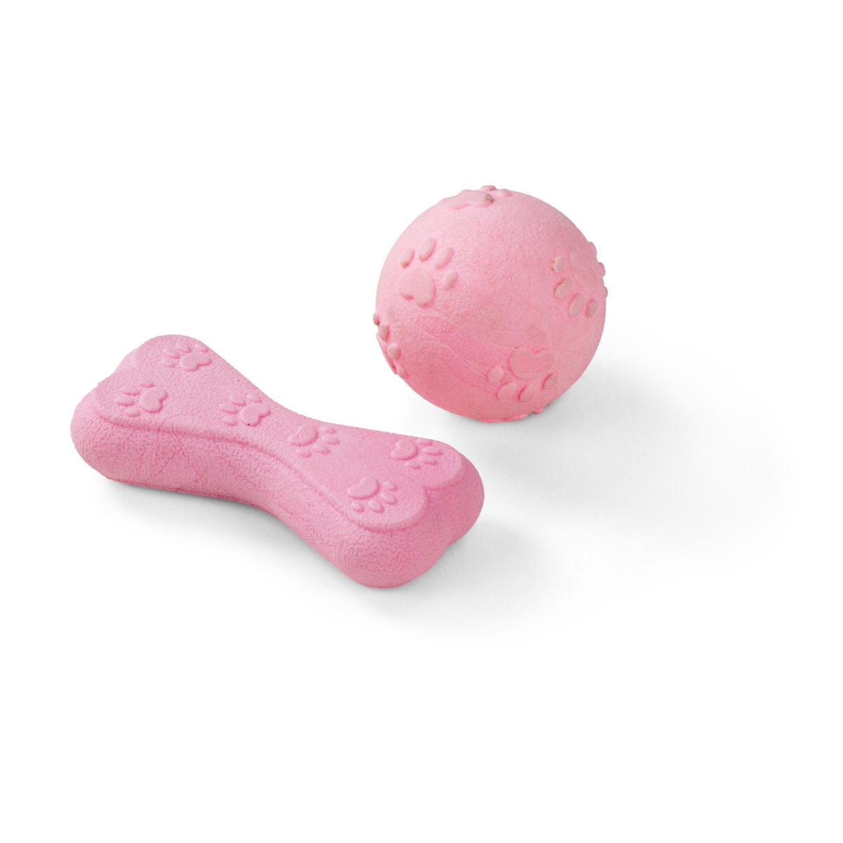 L&B BASICS ŽAISLAS ŠUNIUKUI KAULAS SU KAMUOLIU, 2 VNT - 