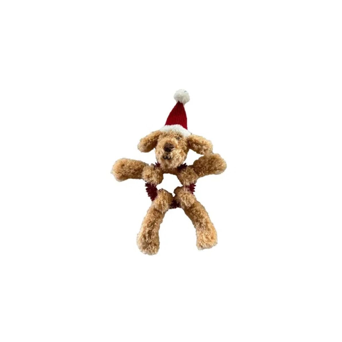 Bark‑a‑Boo Classic tvirtas žaislas šunims, meškiukas su žiedu, 23 cm - 