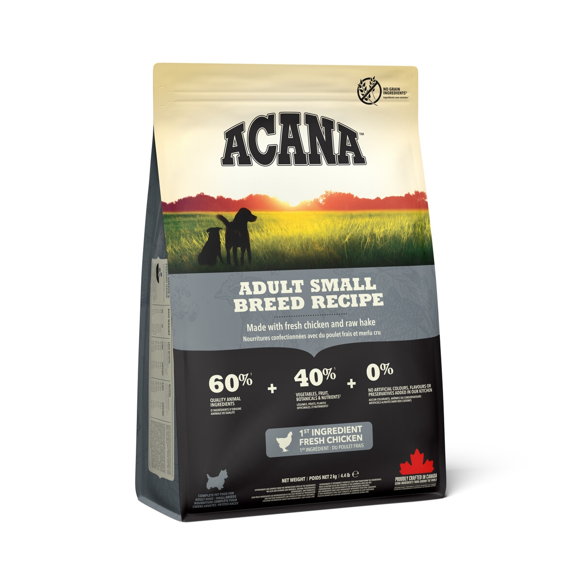 ACANA SMALL BREED SAUSAS MAISTAS MAŽŲ VEISLIŲ ŠUNIMS, 2 KG - 