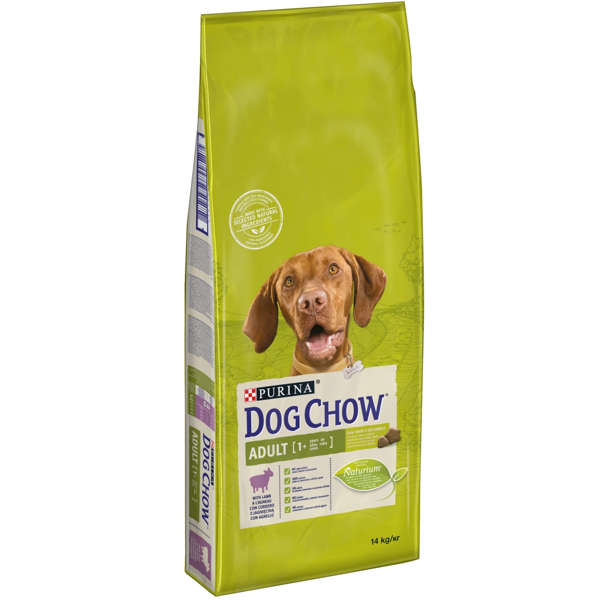 PURINA DOG CHOW ADULT LAMB&RICE 14KG - 