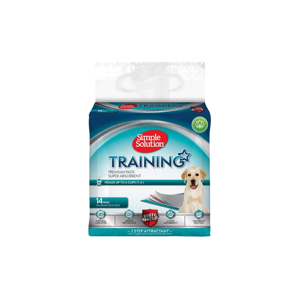 SIMPLESOLUTION VIENKARTINĖS PALUTĖS ŠUNIUKAMS, 14 VNT. - 