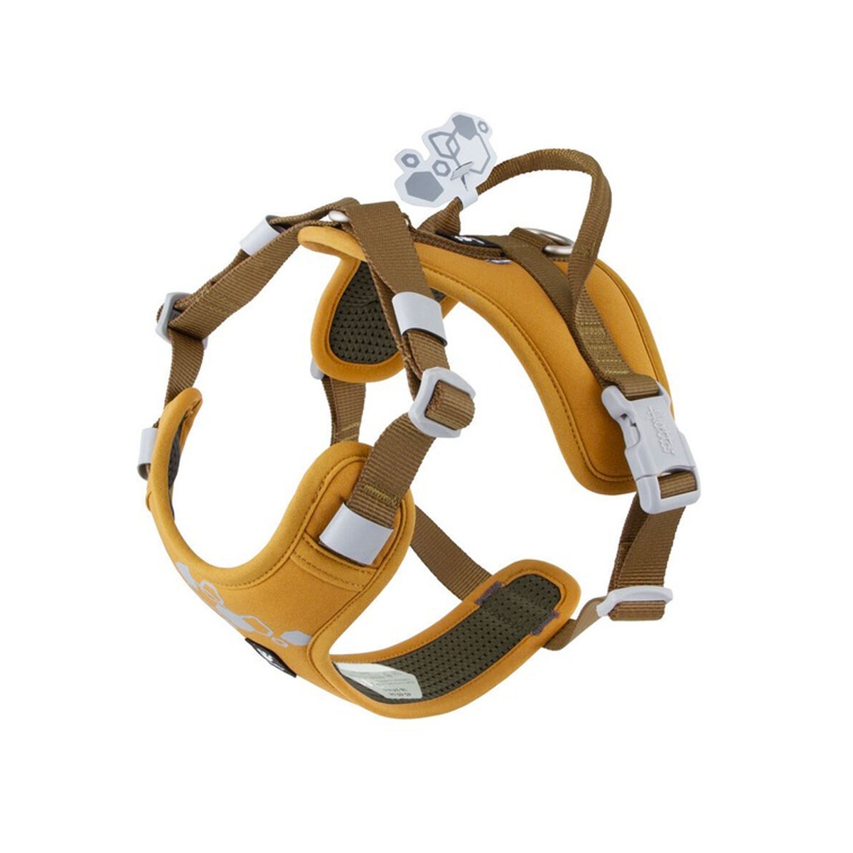 Hurtta Weekend Warrior II Eco petnešos šunims, 55-70 cm, rudos -  1