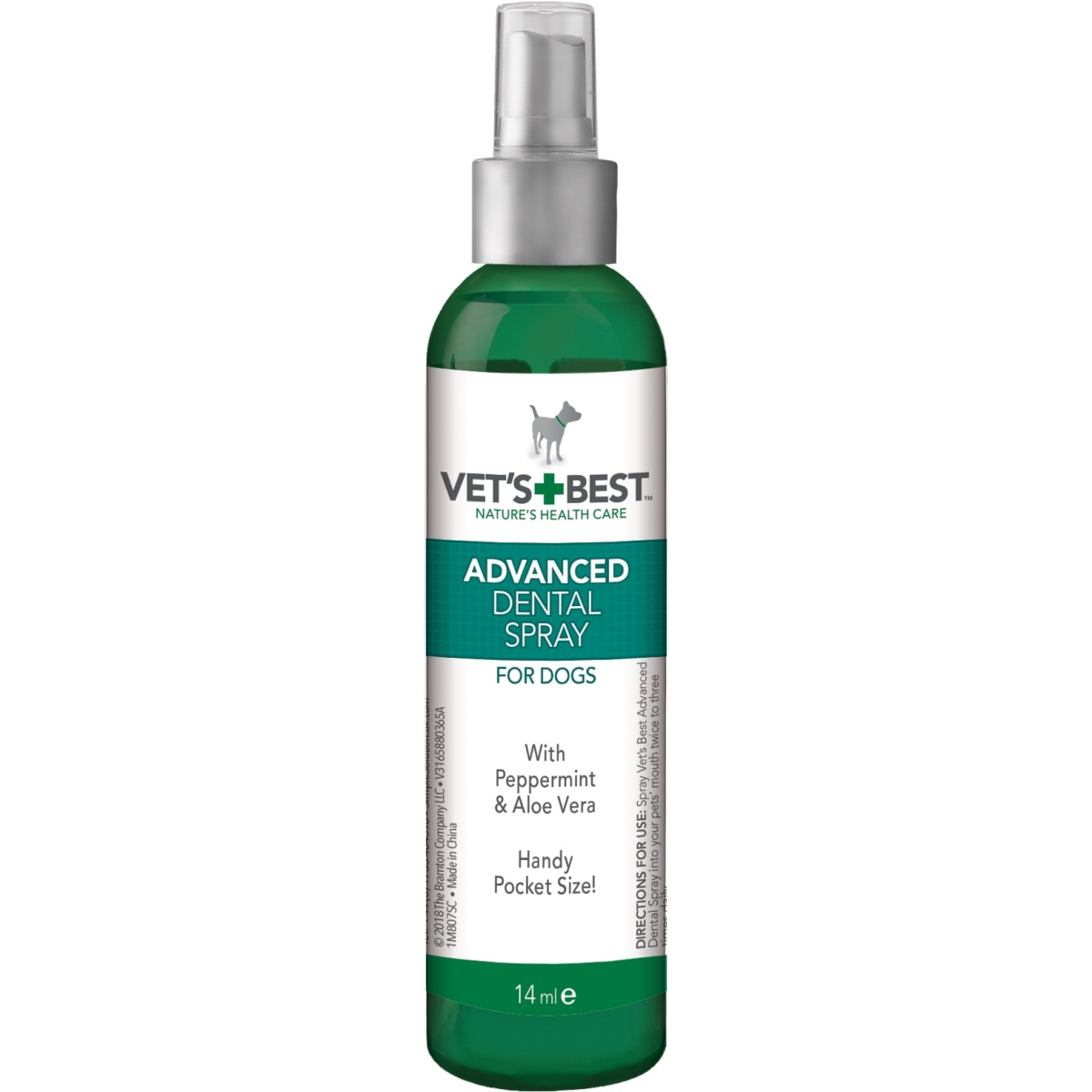 Vets Best burnos priežiūros purškiklis, 14 ml - 