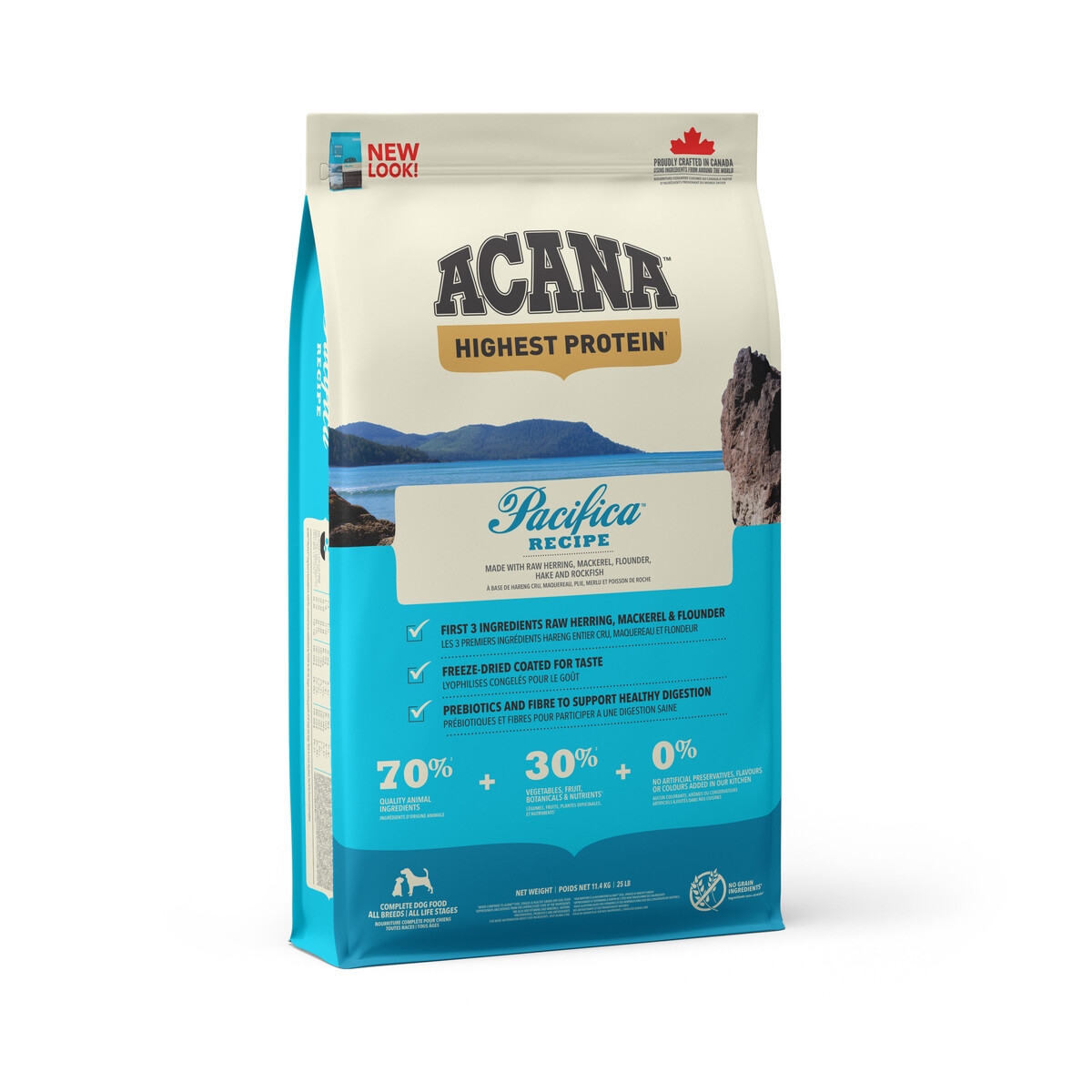 ACANA PACIFICA SAUSAS MAISTAS ŠUNIMS, 11,4 KG - 