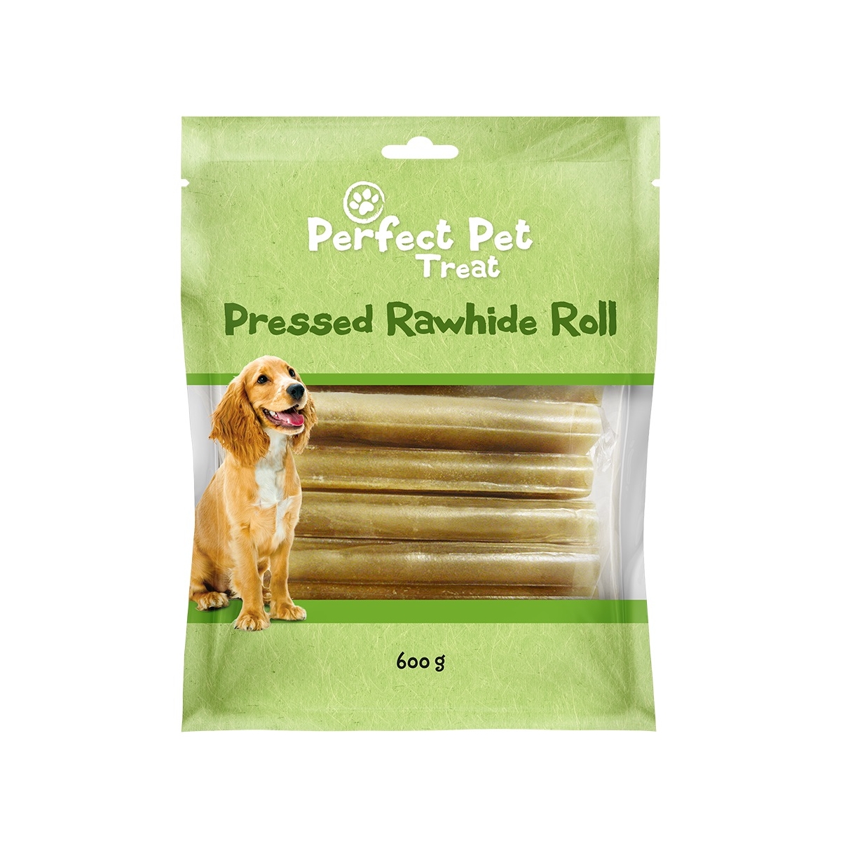Perfect Pet presuotos jautienos odos kramtomos lazdelės šunims, 600g - 