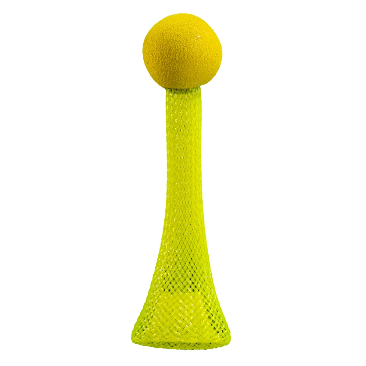 Little & Bigger žaislas katėms lazdelė su LED lempute, geltona, 12,5cm - 