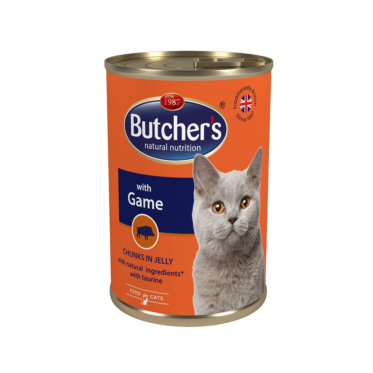 Butcher's Classic žvėrienos konservai katėms, 400 g - 