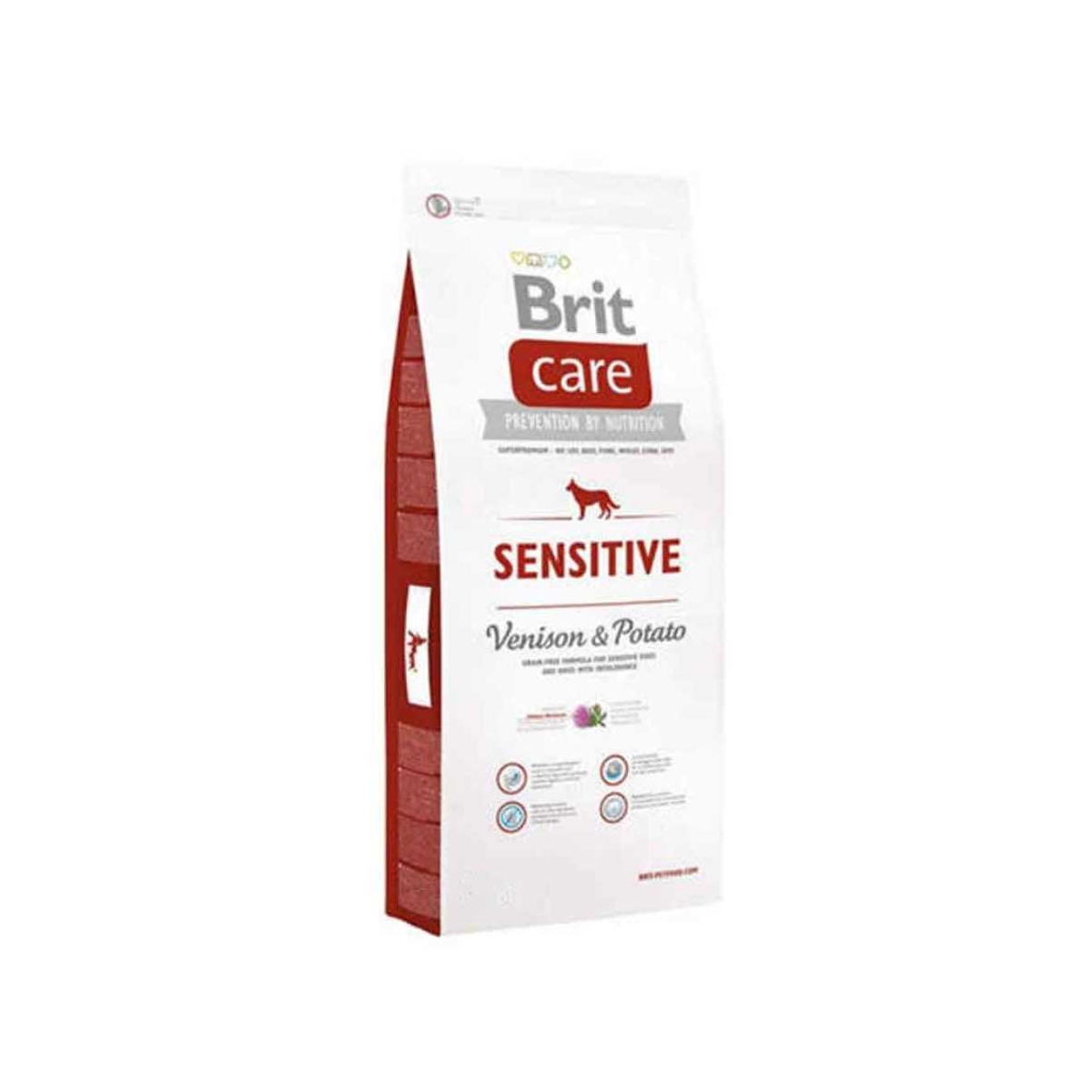 Brit Care venison sausas maistas visų veislių šunims 3kg - 