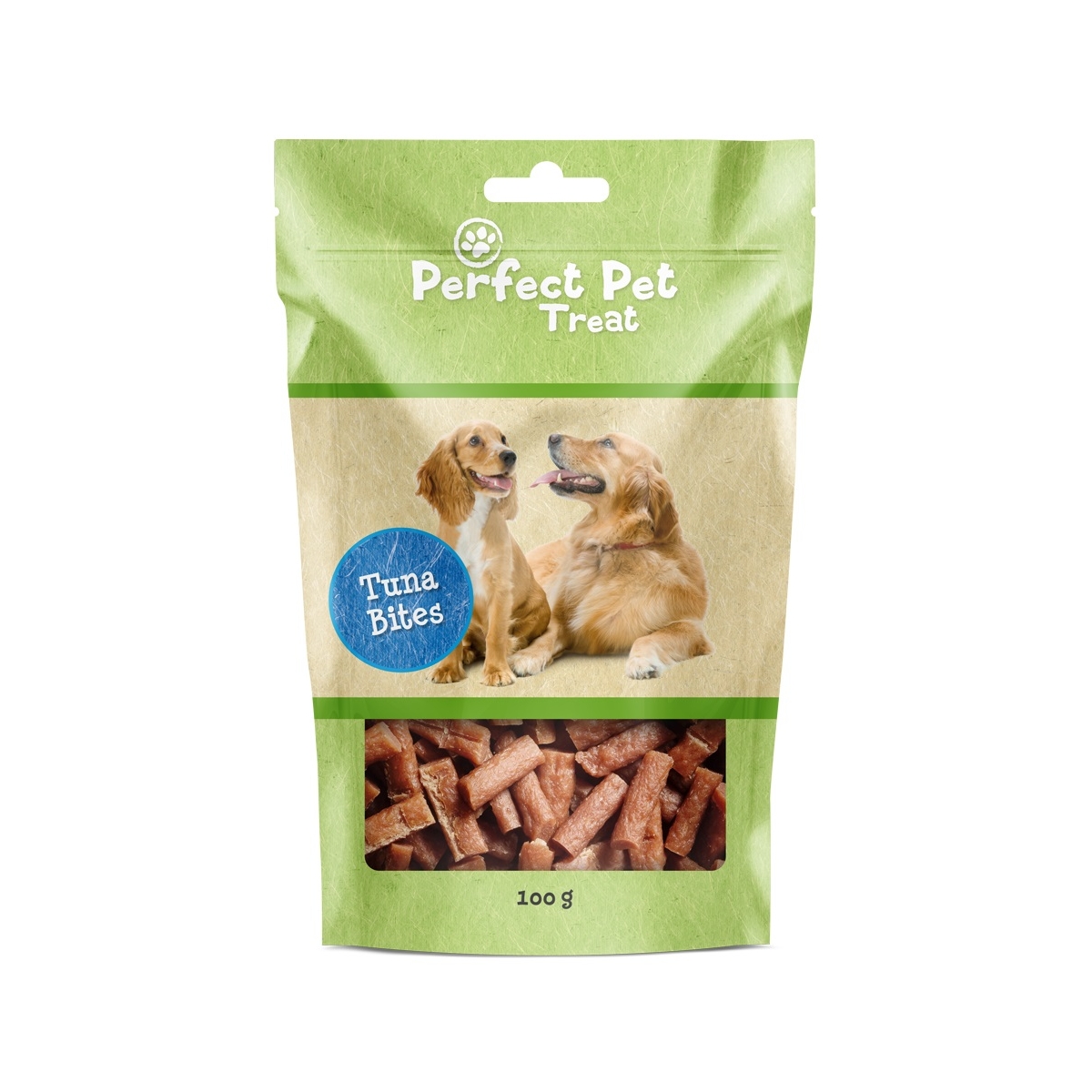 Perfect Pet skanėstai šunims, su tunu, 100g - 