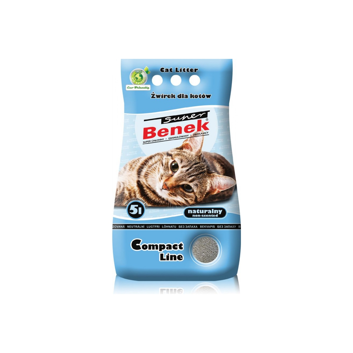 Certech Benek Compact kraikas katėms, 5 L - 