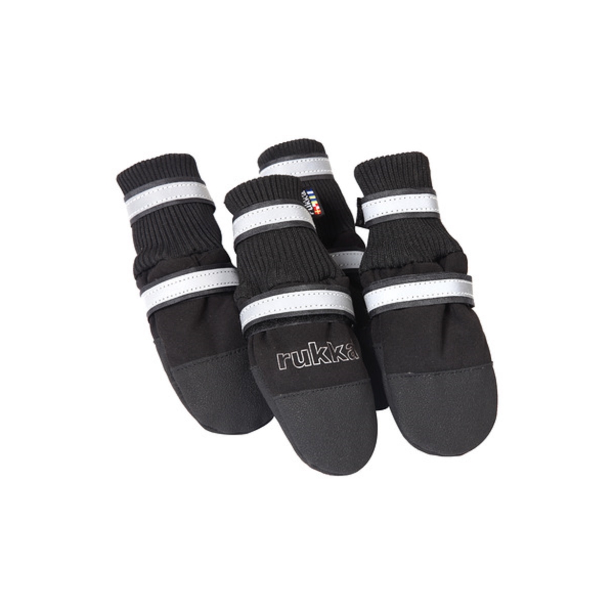 Rukka Thermal batai šunims, 4 vnt, 4 dydis, juodi -  1
