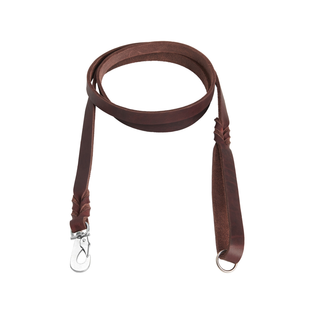 Feel odinis pavadėlis šunims su pynėmis, 2,2 cm. x 180 cm, ruda - 