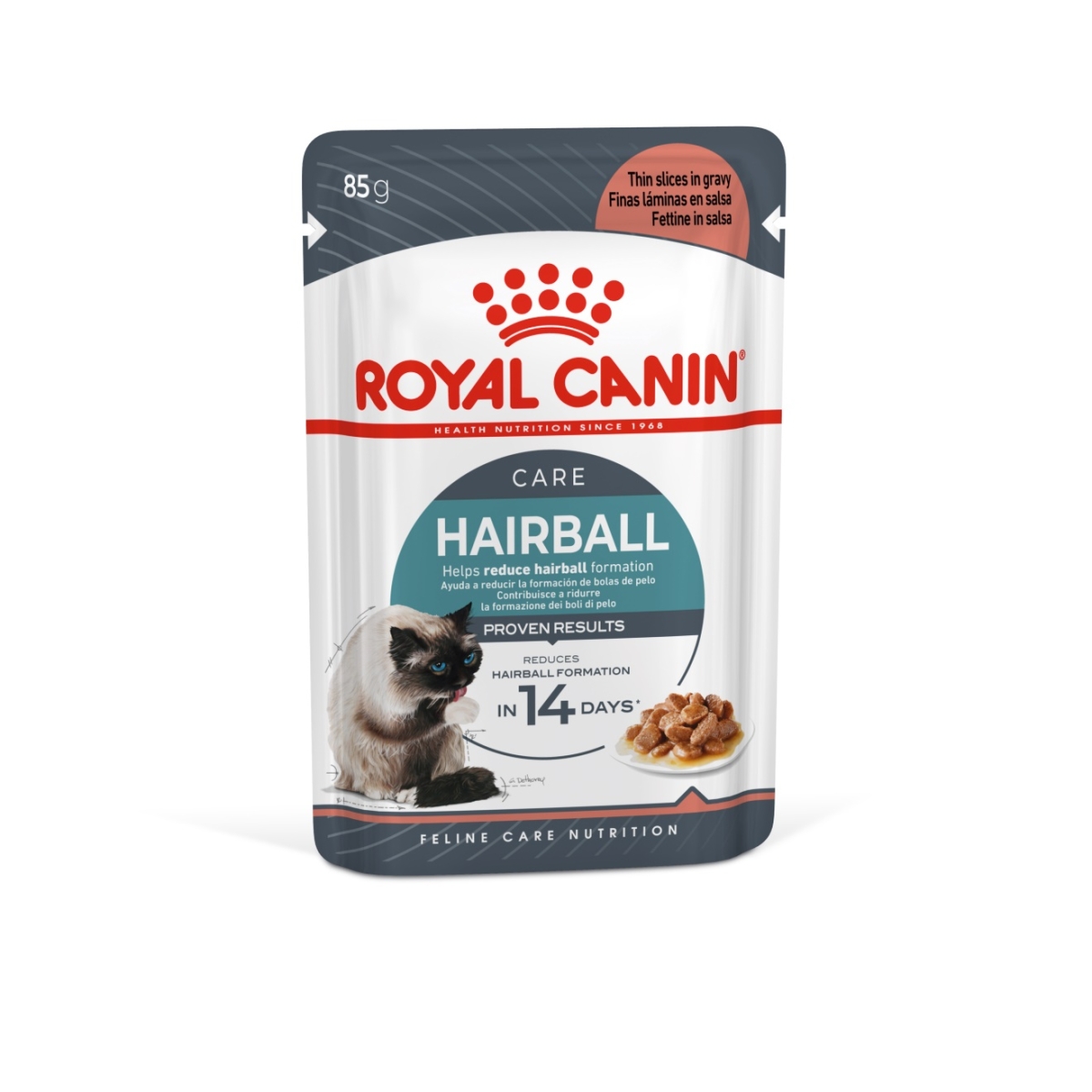 Royal Canin Cat Hairball Care Gravy konservai 85 g - 