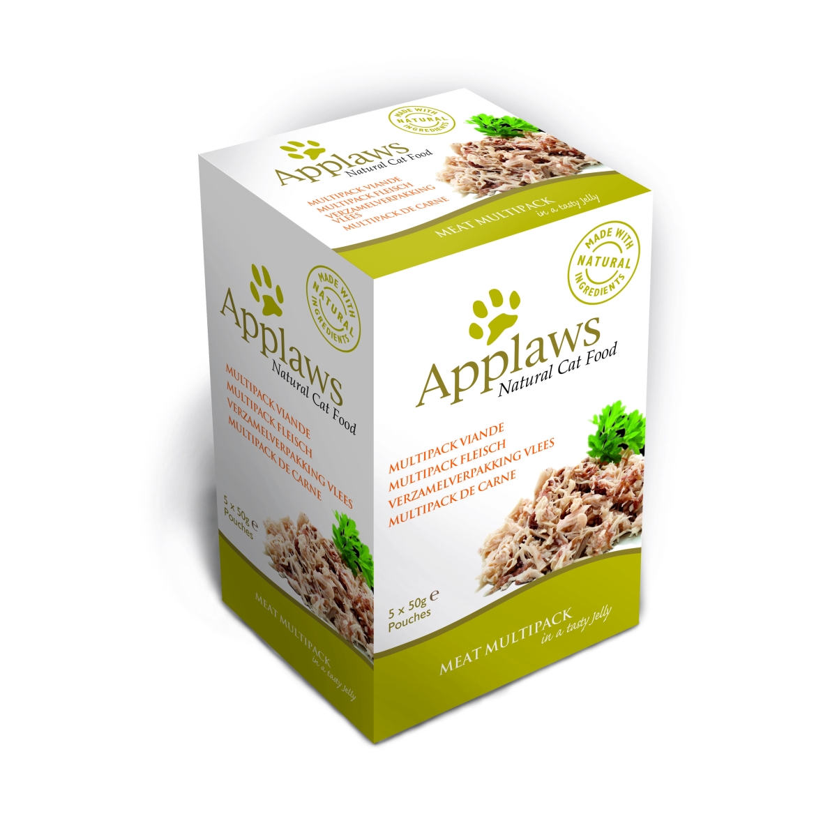 Applaws užkandžių rinkinys su vištiena, 5 X 50 g - 