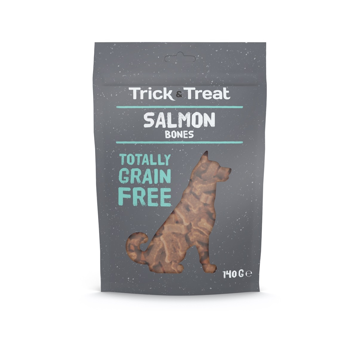 Trick&Treat grūdų neturintys skanėstai šunims – su lašiša, 140g - 