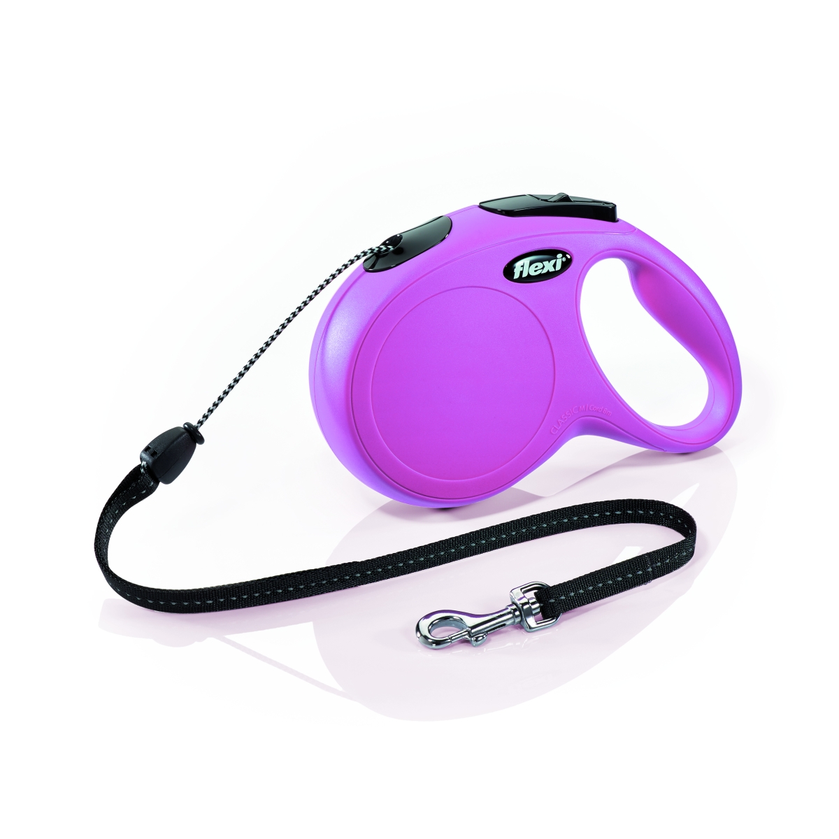 Flexi Classic virvinis pavadėlis M 8 m šunims iki 2 kg, rožinis - 
